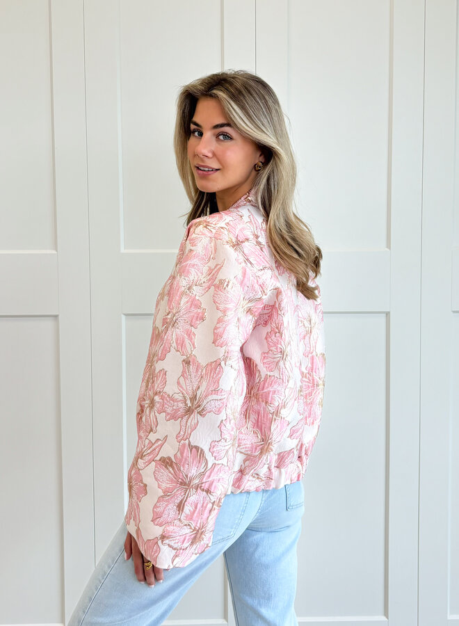 Jas Evelien roze
