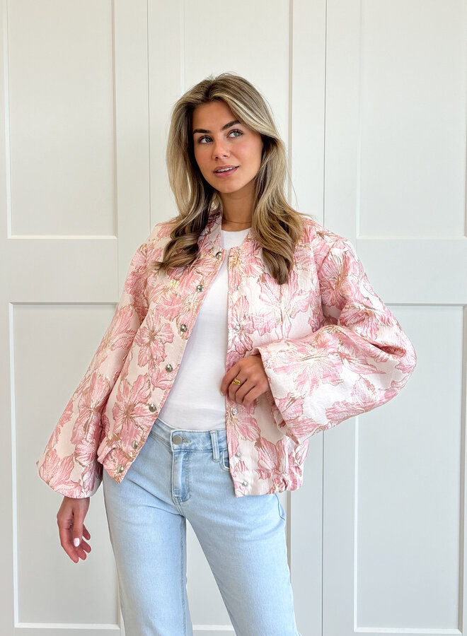 Jas Evelien roze