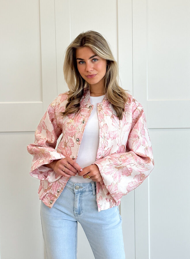 Jas Evelien roze