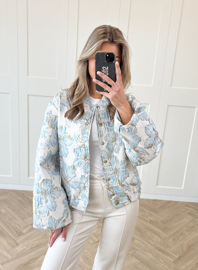 Jas Evelien blauw