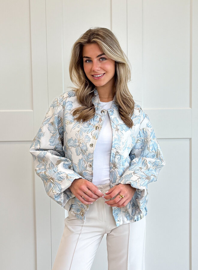 Jas Evelien blauw