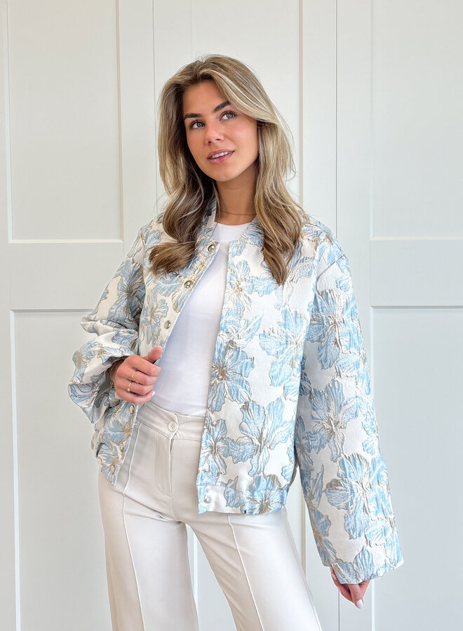 Jas Evelien blauw