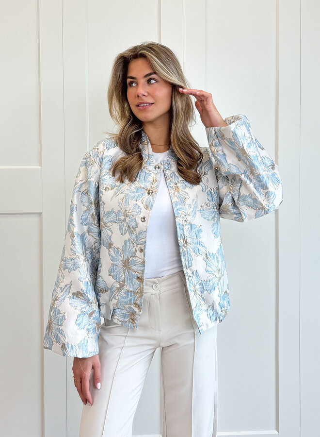 Jas Evelien blauw