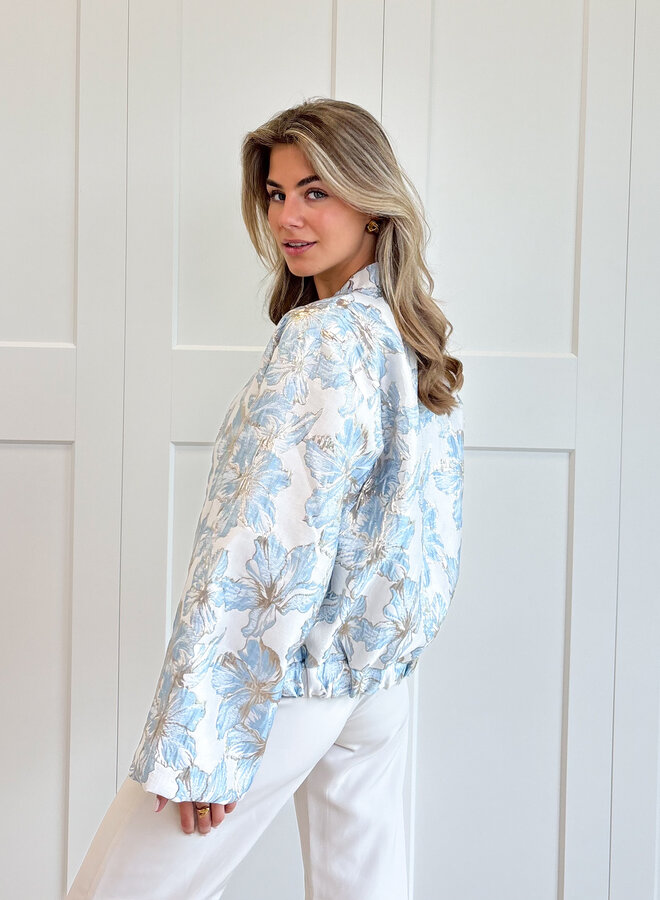 Jas Evelien blauw