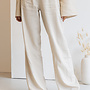 Linnen broek Lua beige