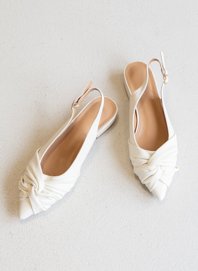 Slingback Sofia créme