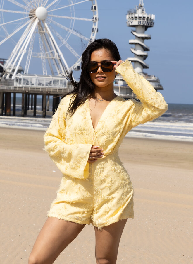 Playsuit Diede geel