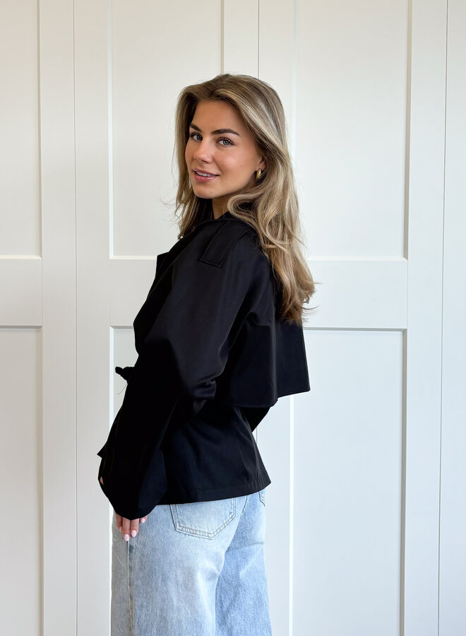 Jas Jodie zwart