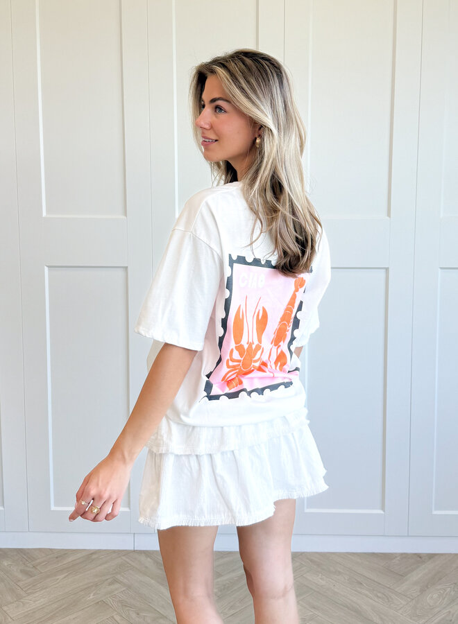 T-shirt Lobster Love wit