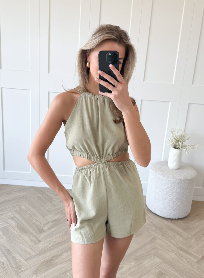 Playsuit Jade kaki
