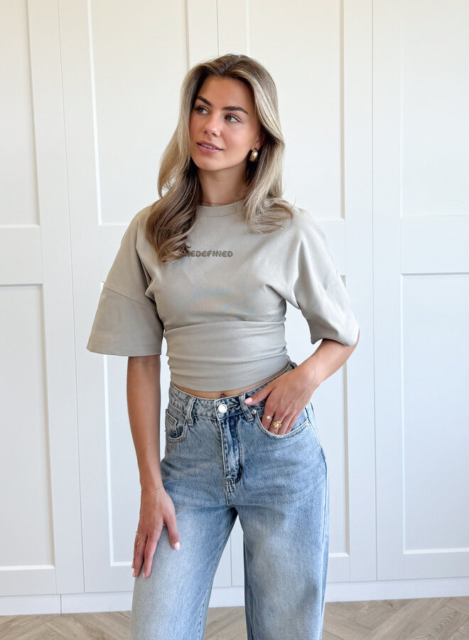 T-shirt Redefined kaki