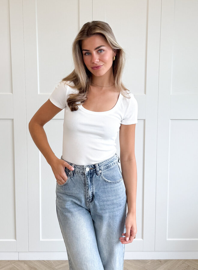 Basic top Claire wit