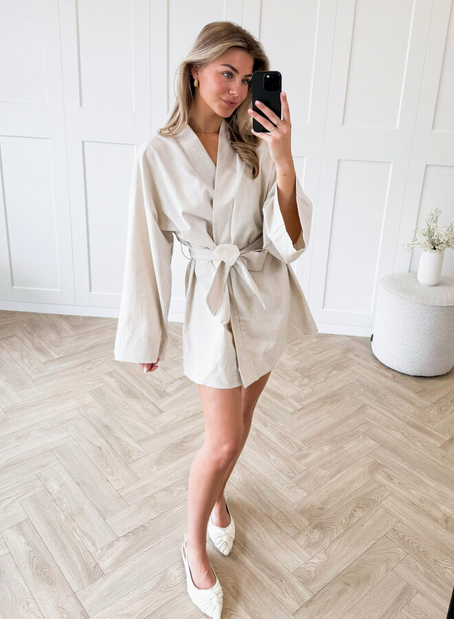 Jurk Jade beige