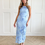 Maxi jurk Luna blauw