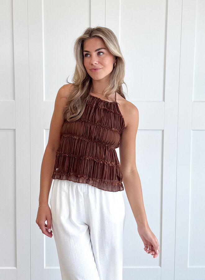 Top Sienna bruin