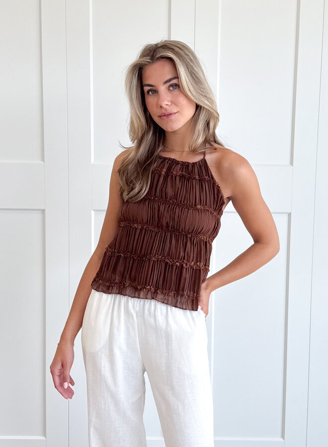 Top Sienna bruin