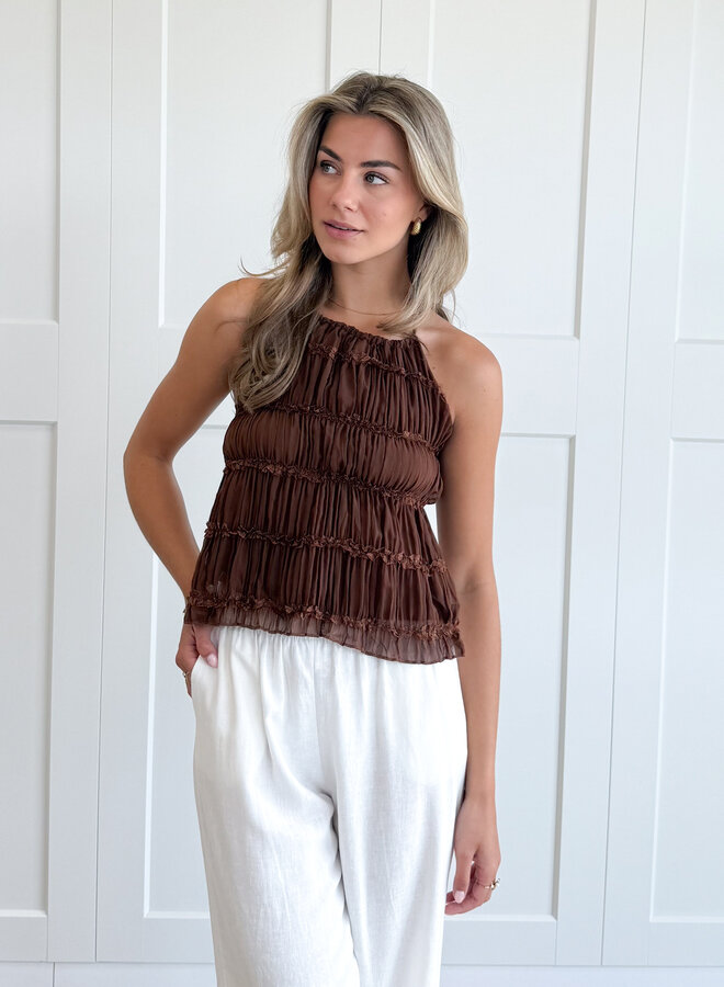 Top Sienna bruin