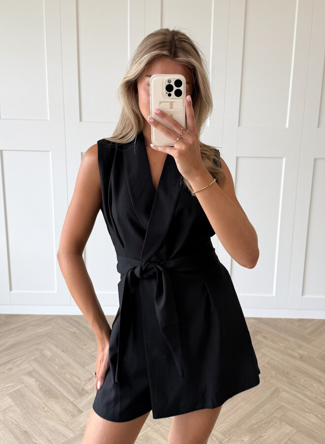 Playsuit Emma zwart