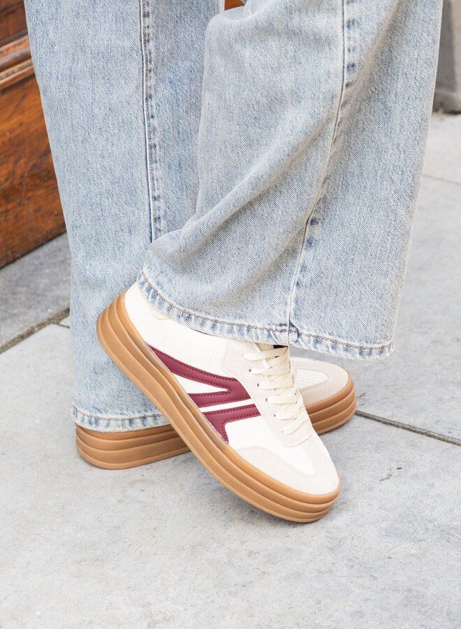 Sneaker Roxy beige