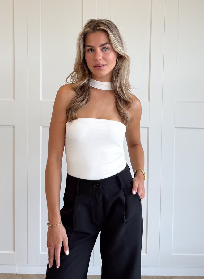 Strapless top Fiona crème