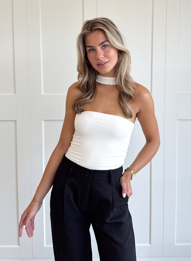 Strapless top Fiona crème