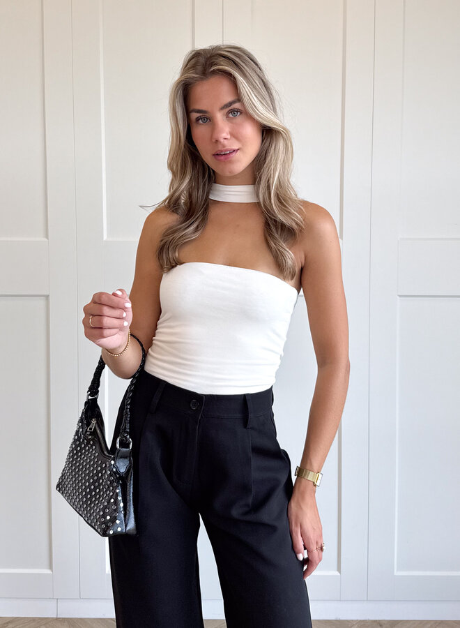 Strapless top Fiona crème