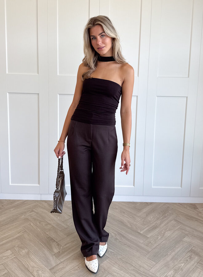 Pantalon Claire bruin