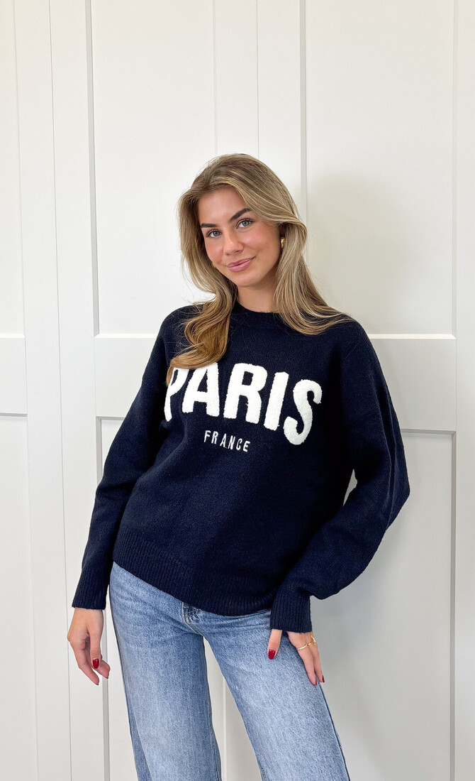 Meet me in Paris blauw