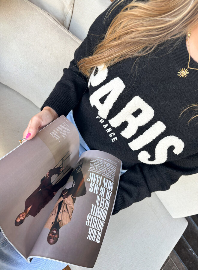 Meet me in Paris zwart
