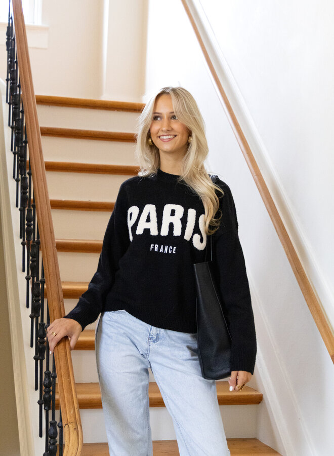 Meet me in Paris zwart