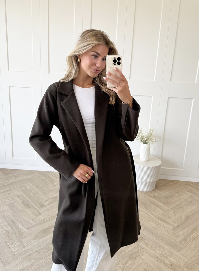 Coat Lisa bruin