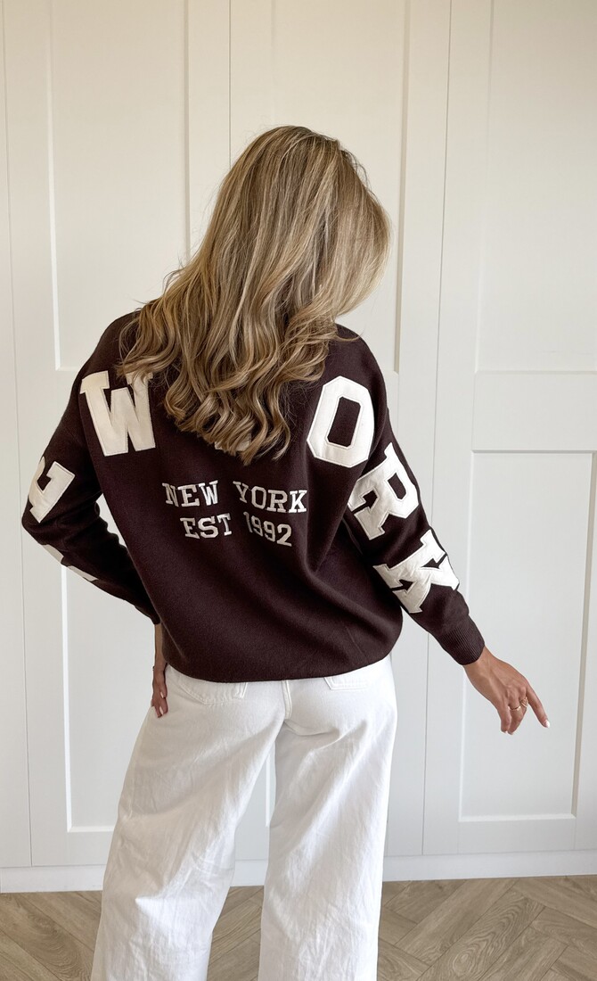 New York trui bruin