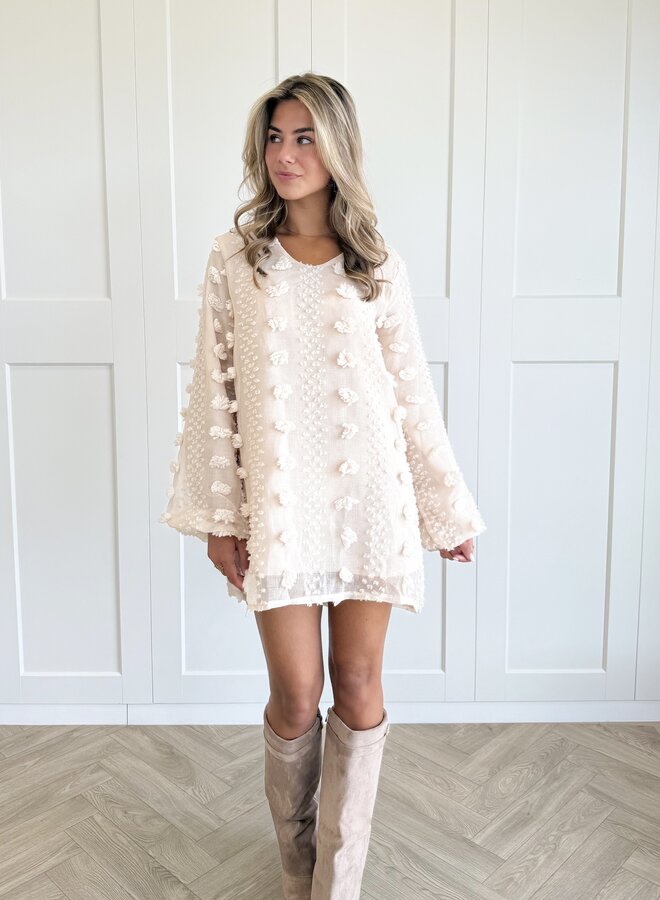Jurk Lynn beige
