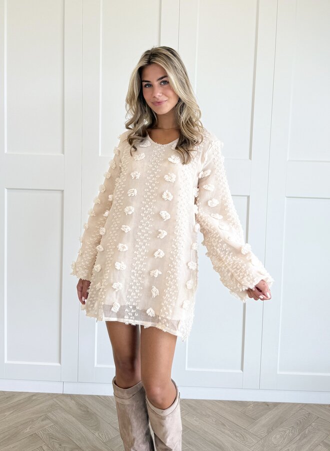 Jurk Lynn beige
