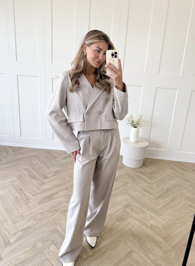Co-ord Rosalie taupe