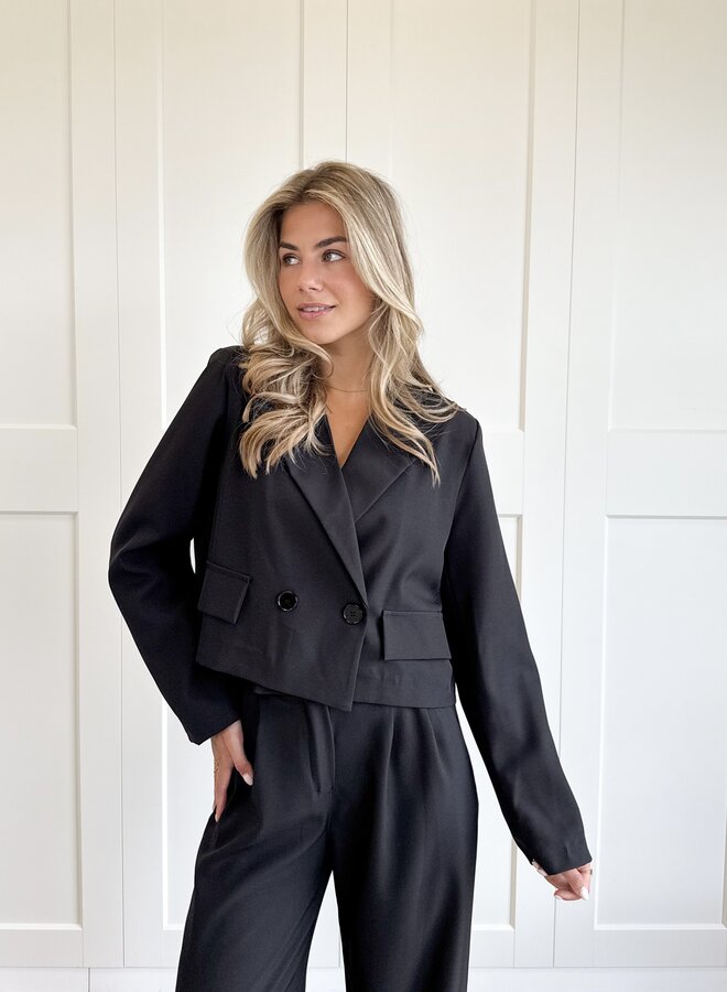Co-ord set Rosalie zwart