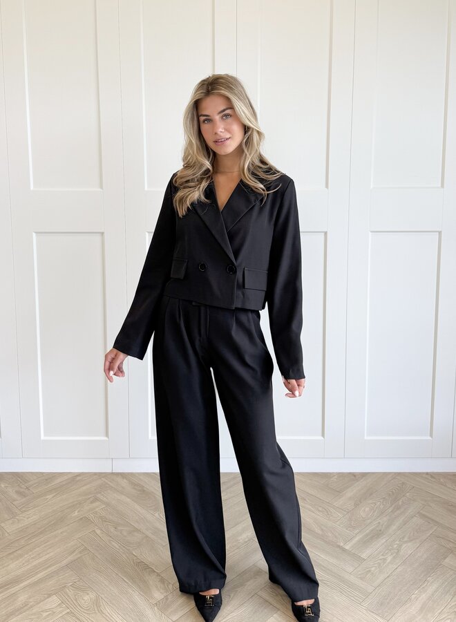 Co-ord set Rosalie zwart