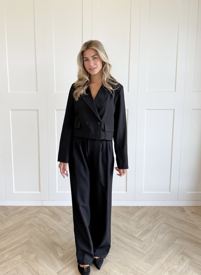 Co-ord set Rosalie zwart