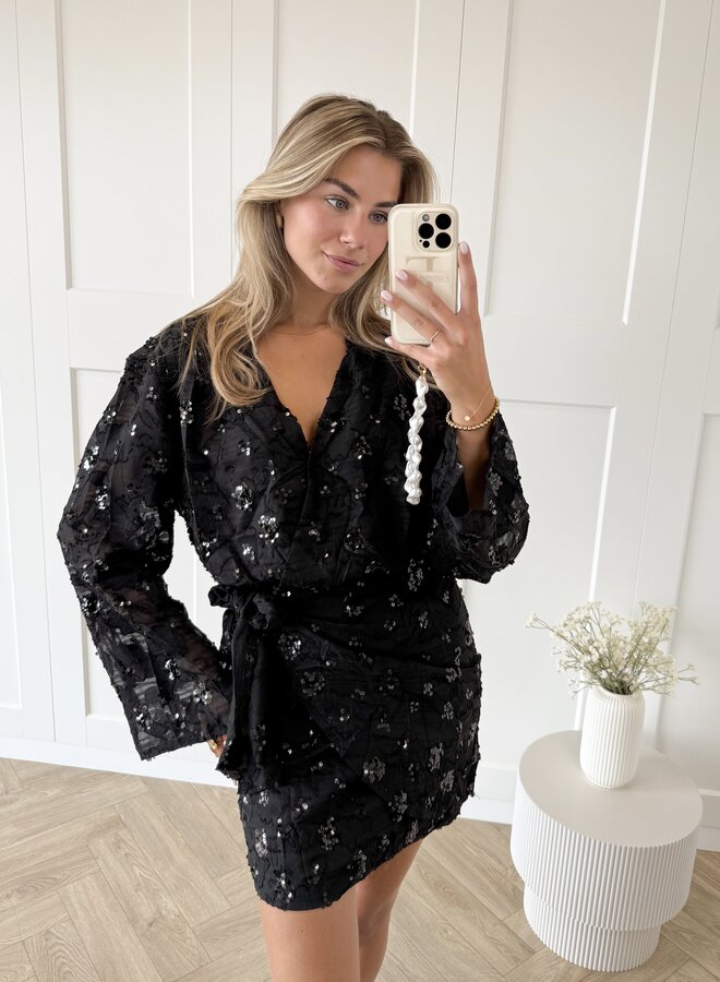 Jurk Amira zwart