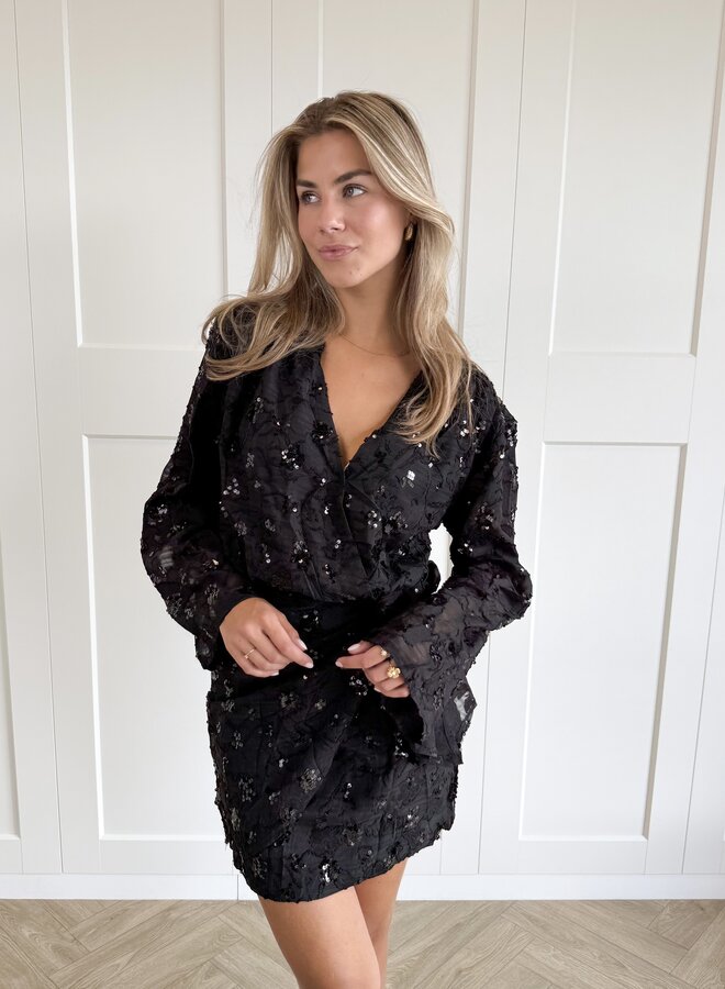 Jurk Amira zwart