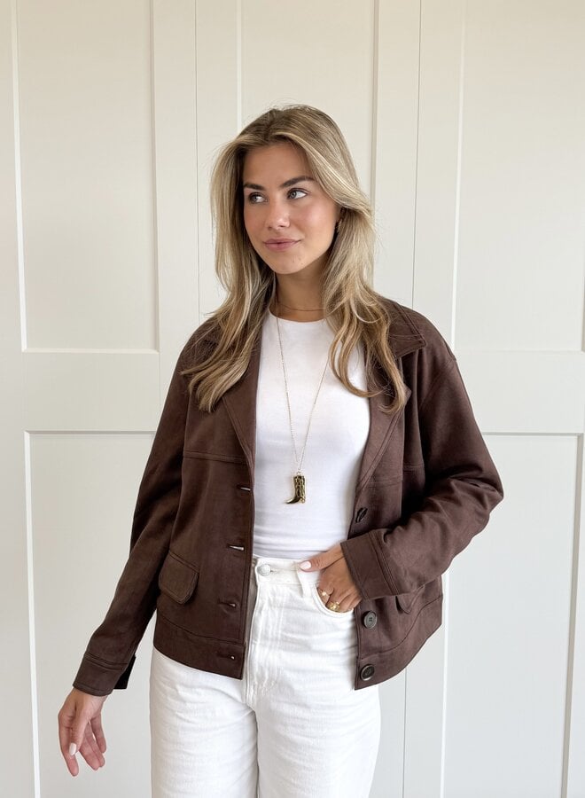Jas Suze bruin