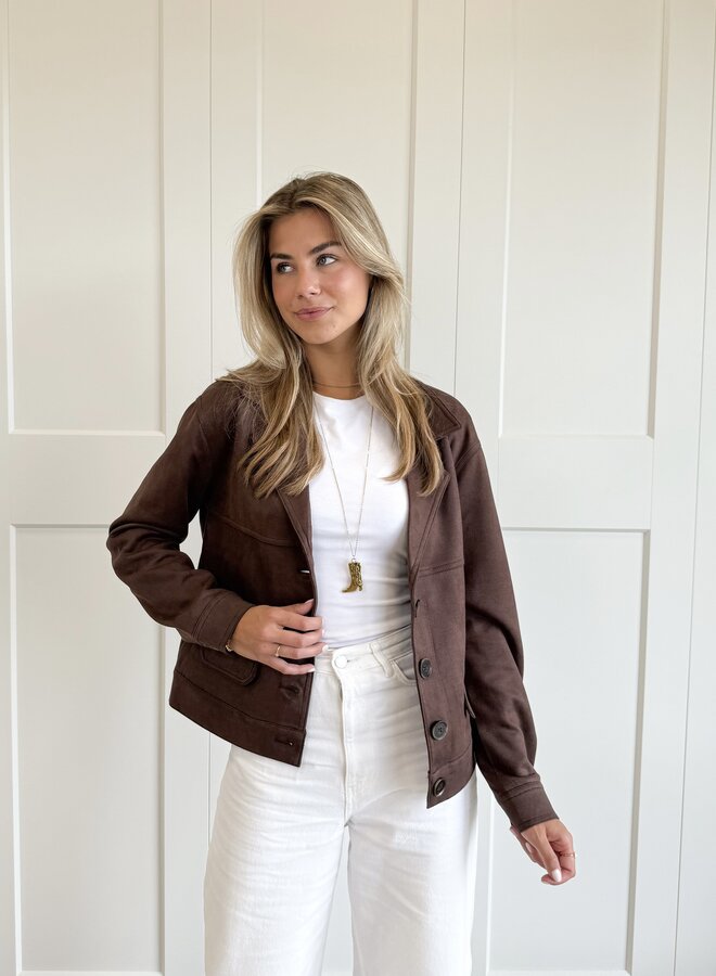 Jas Suze bruin