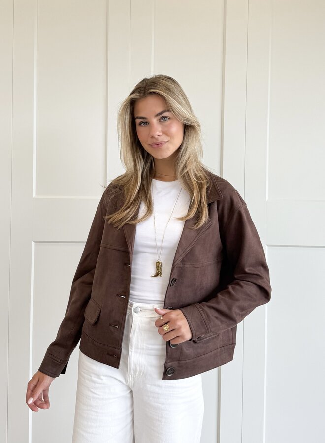 Jas Suze bruin