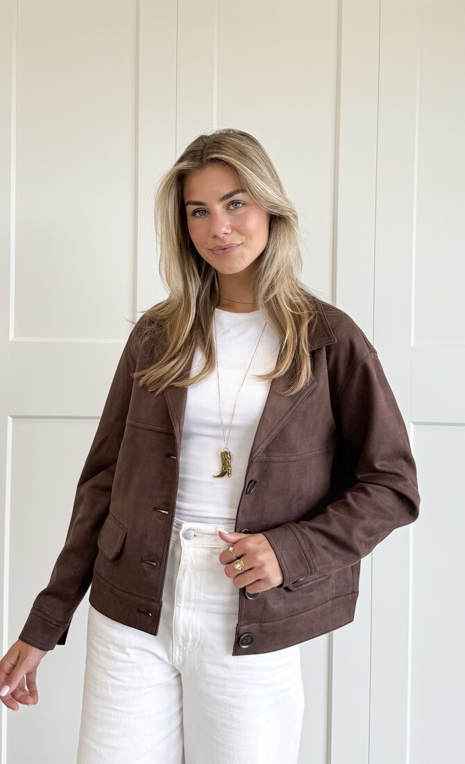 Jas Suze bruin