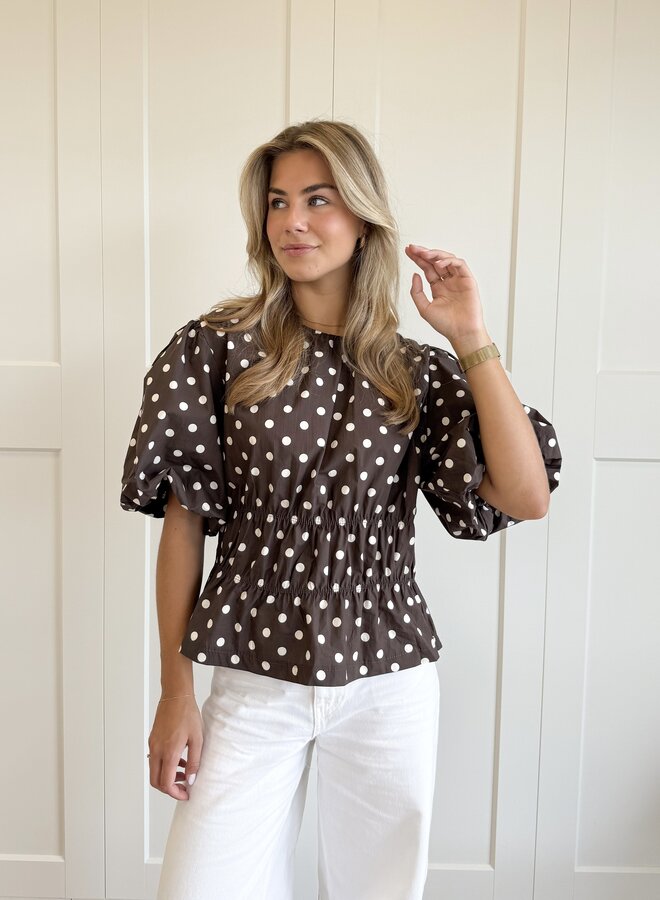 Top polkadots bruin