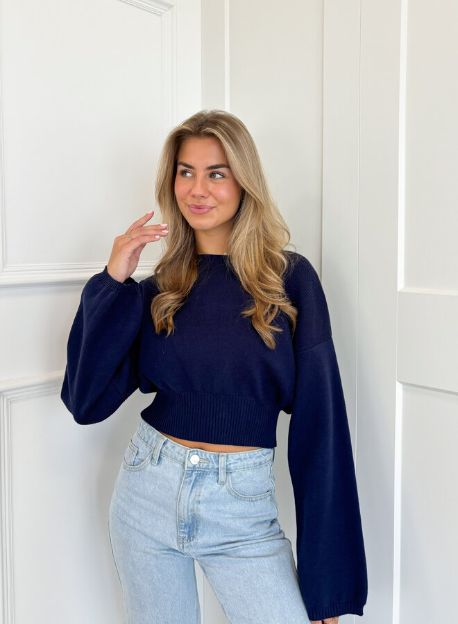 Trui June blauw