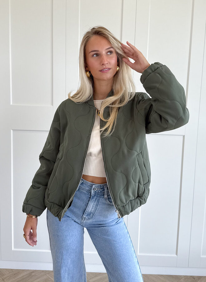 Bomberjack Mosa groen