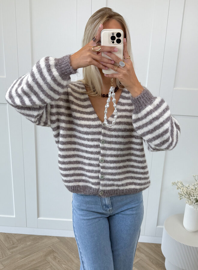 Vest Sophie taupe