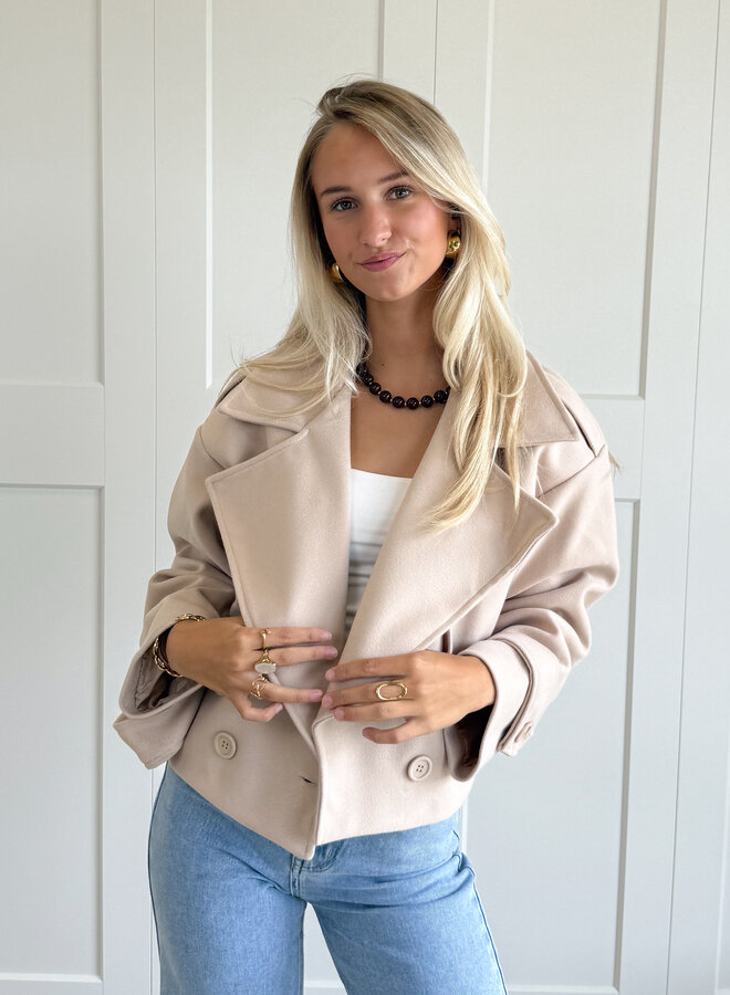 Trenchcoat jas Elena beige