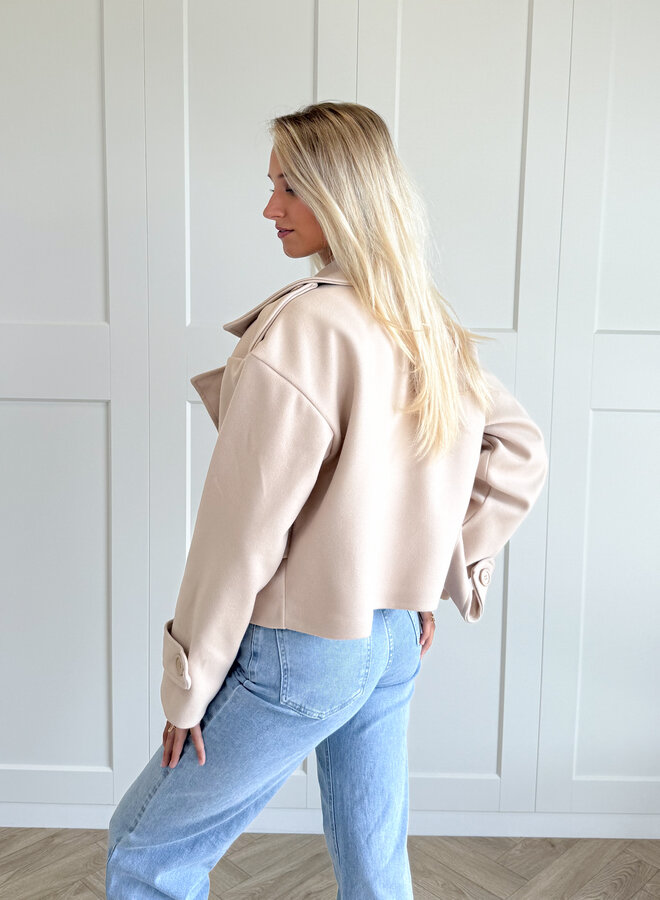 Trenchcoat jas Elena beige